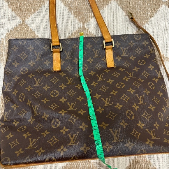 Authentic Vintage LOUIS VUITTON Bag Monogram Cabas mezzo canvas tote shoulder - Picture 6 of 16